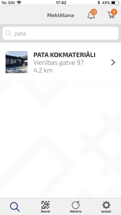 PATA veikals screenshot 2