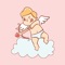 Cupid - God of Love Sticker