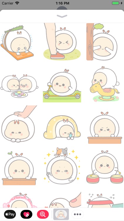 Little Bunny Animated Stickers
