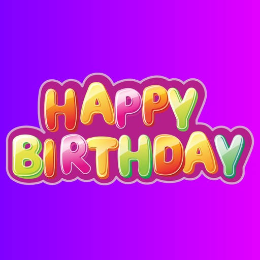 Happy Birthday Stickers Party iOS App
