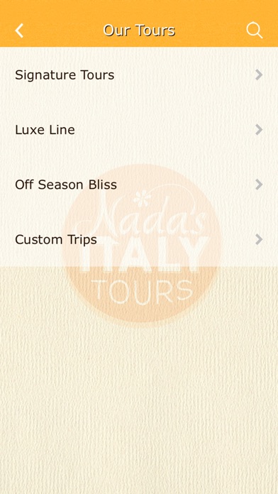 Nada's Italy Tours screenshot 3