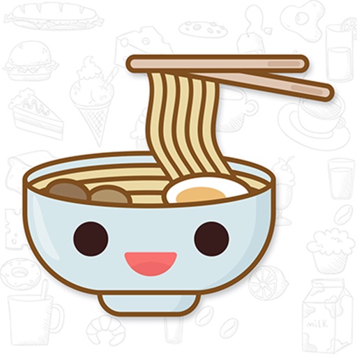 Yummy GIF Sticker for iMessage Icon