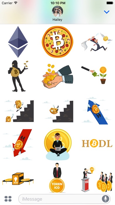 Bitcoin Crypto Stickers screenshot 3