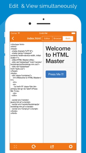 HTML Master - Source Code Editor & Viewer(圖4)-速報App