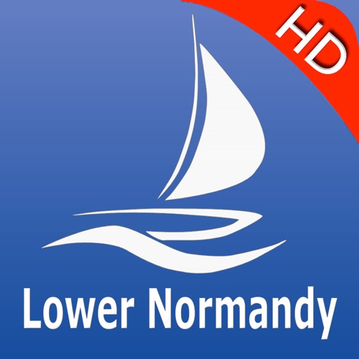 Lower Normandy GPS Charts Pro icon
