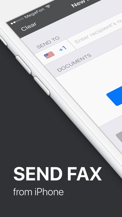 FAX from iPhone - send fax app for iPhone or iPad