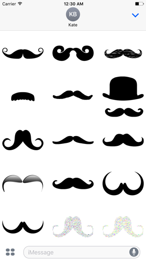 Crazy Mustache Stickers(圖2)-速報App