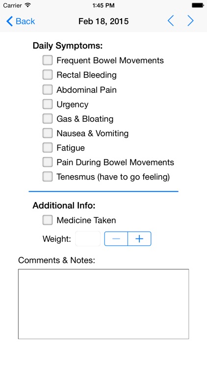 Colitis Tracker