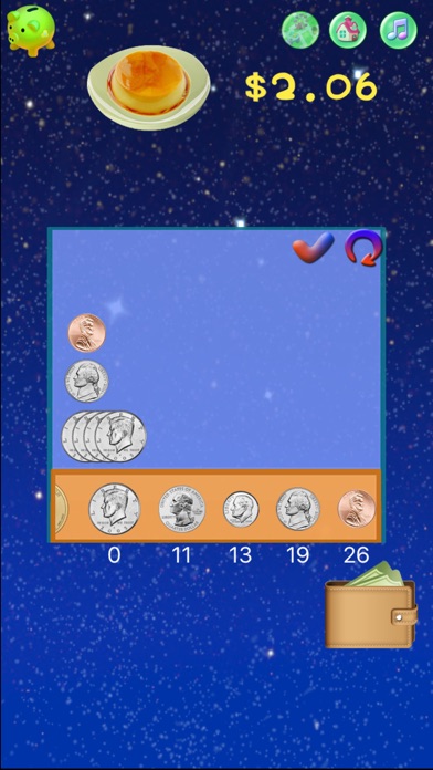 Coins Counting:Elementary Math screenshot 1