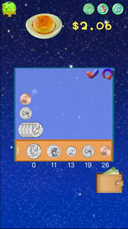 Coins Counting:Elementary Math