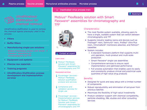 Merck Millipore Biopharm App screenshot 4