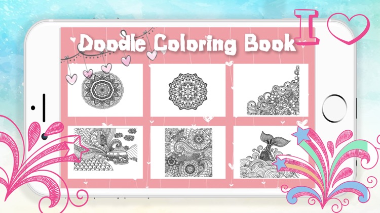 Doodle Art Coloring Book for Adult