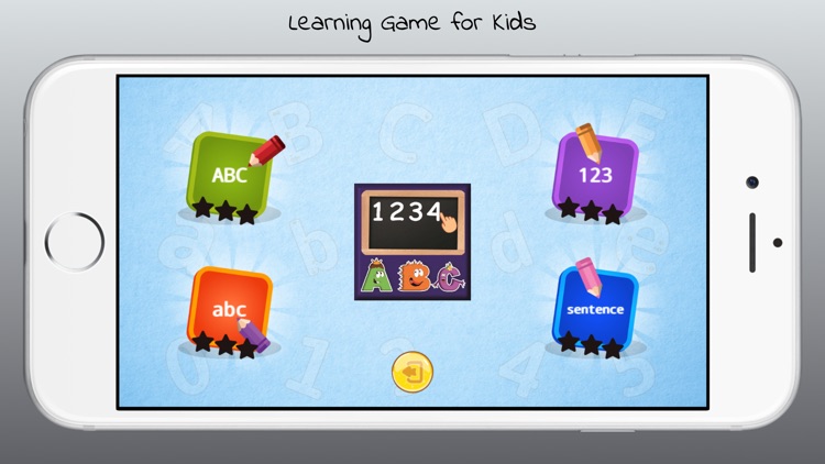 ABC123 PreSchool Learning Game