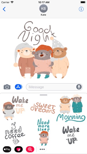 Good Night & Morning Stickers(圖2)-速報App