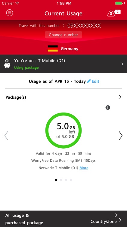 TrueMove H Roaming screenshot-3
