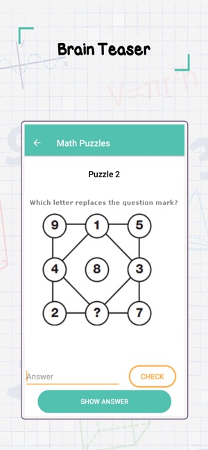 Math Puzzle Brain Booster(圖5)-速報App