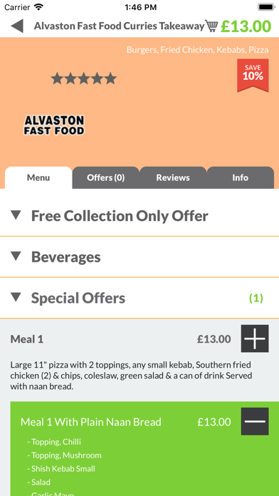 Alvaston Fast Food Takeaway screenshot 3