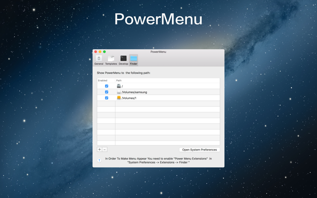 ‎PowerRightMenu - Fast New File Screenshot