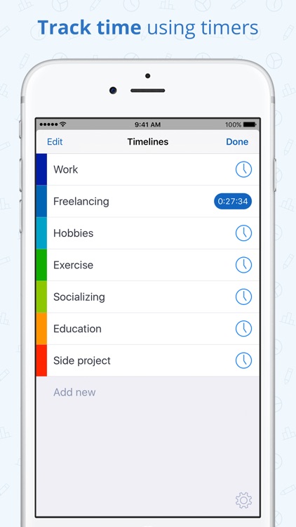 Timelines - Time Tracking screenshot-0