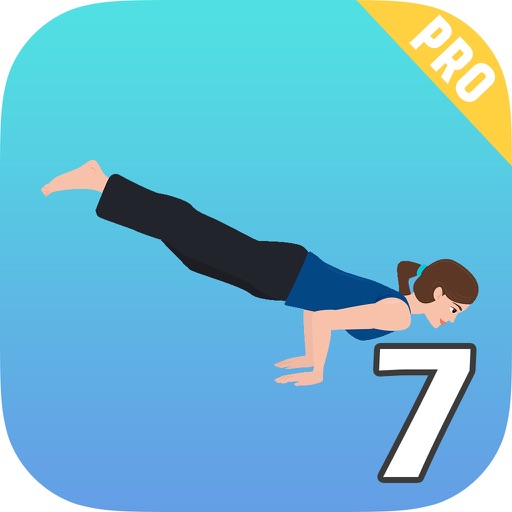 7 Min Yoga Poses Instructor & Sessions Exercises icon