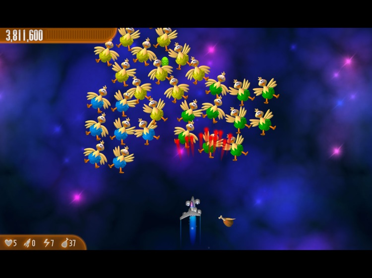 Chicken Invaders 3 Easter HD screenshot-3