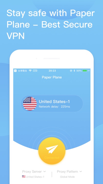 Paper Plane -Safety VPN