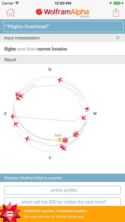 WolframAlpha Viewer