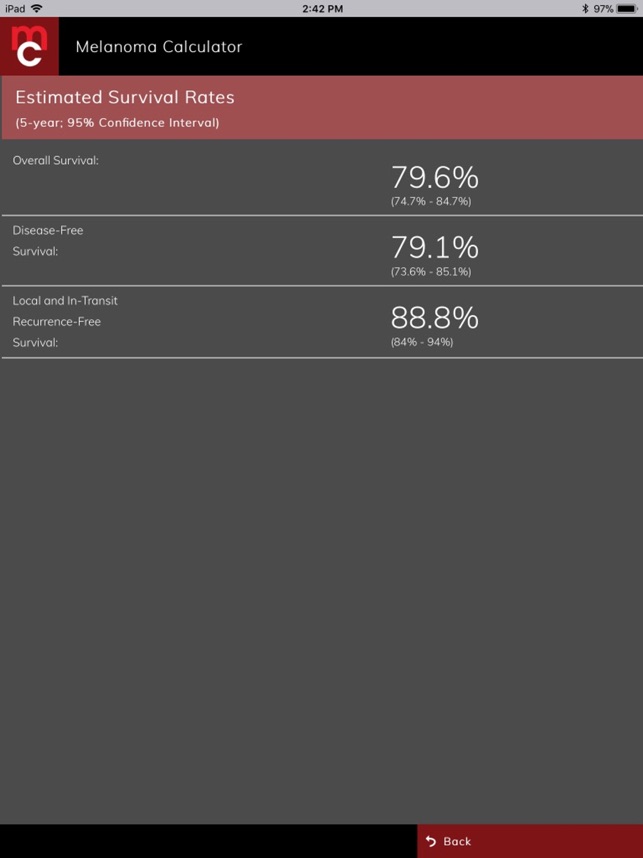 Melanoma Calculator for iPad(圖2)-速報App