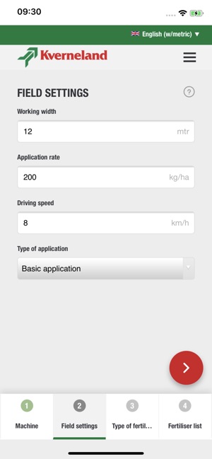 Kverneland Spreading Charts(圖2)-速報App