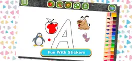 Game screenshot ABC 123 Kids Coloring Books hack