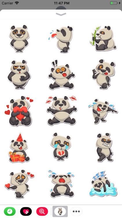 Panda - Stickers for iMessage.