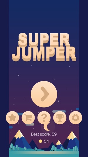 Super Jumper --  Cool jumper game!(圖1)-速報App