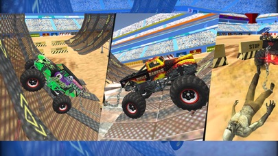 Monster Truck Rush Driving Sim screenshot 3