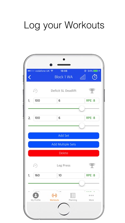 LogMyLift Gym Tracker