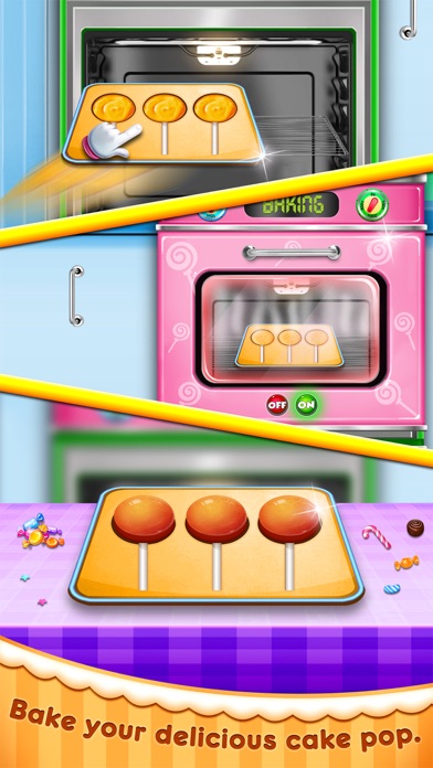 Sweet Cake Pop Maker - Cooking screenshot 2