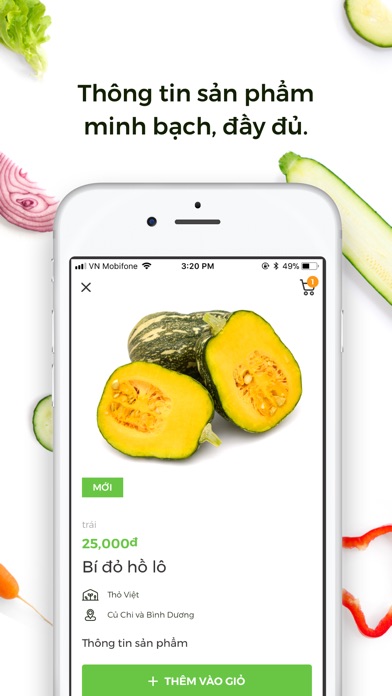 Farmi - Thực phẩm sạch online screenshot 3