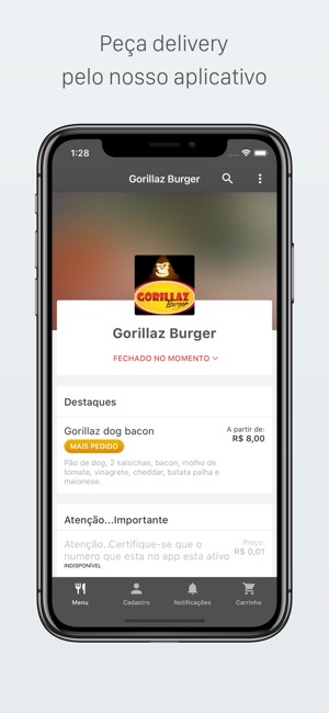 Gorillaz Burger Delivery