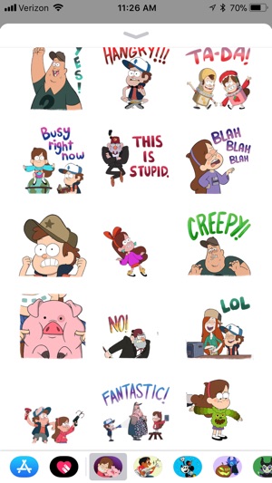 Disney Stickers: Gravity Falls(圖2)-速報App