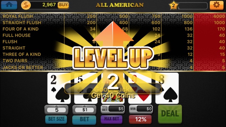 Video Poker VIP (Deal Up!)