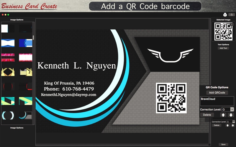 Business Card Create - Contact thumbnail 2