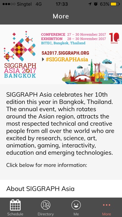 SIGGRAPH Asia 2017 screenshot 2