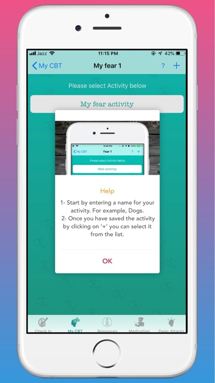 CBT Mental Health Application screenshot-4