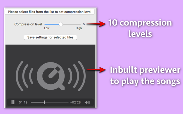 Music Size Compressor(圖3)-速報App