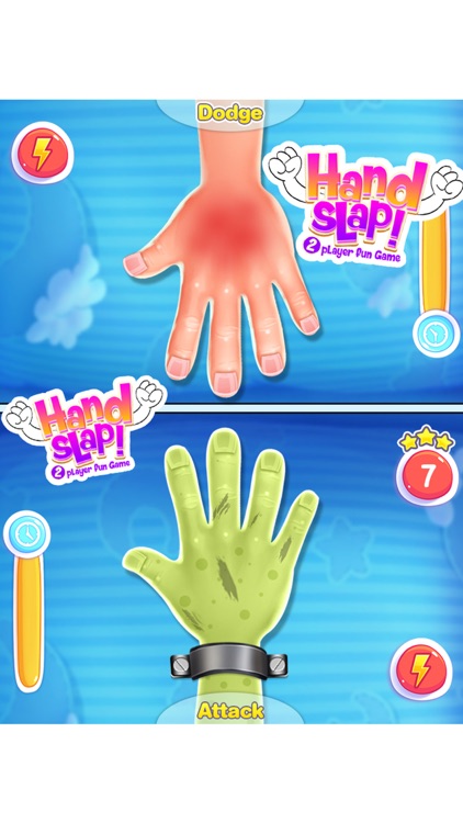 Extreme Hand Slap 🕹️ Two Player Games