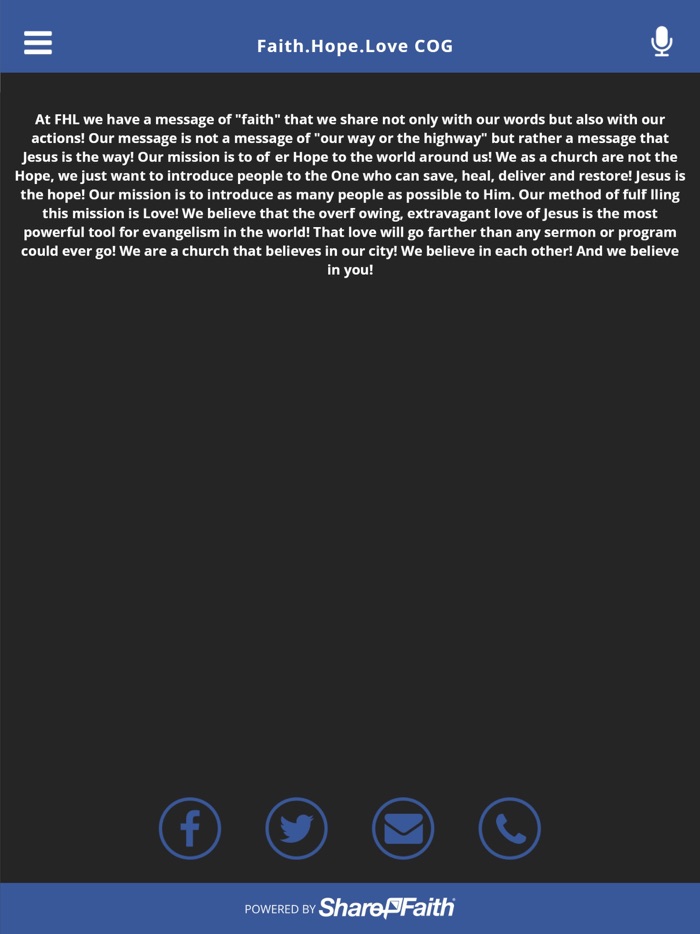 Faith.Hope.Love COG