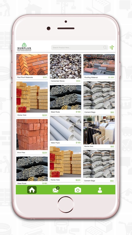 SURPLUS- Mobile Construction Material Marketplace