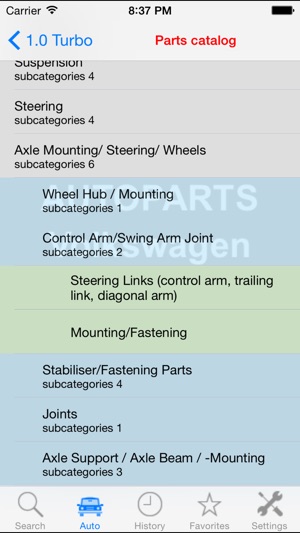 Autoparts for Volkswagen(圖4)-速報App