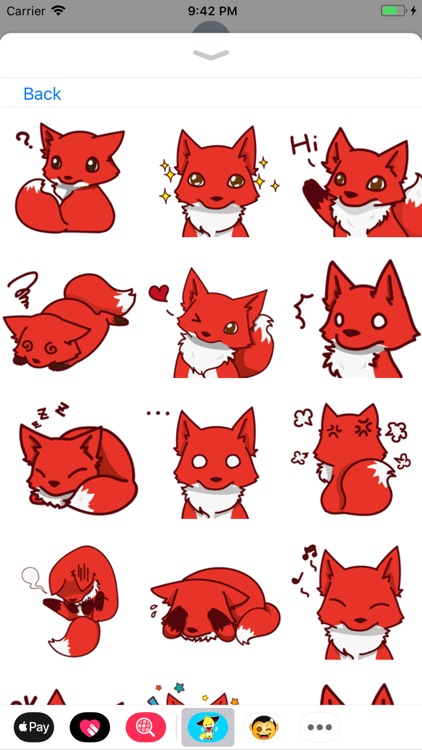 Fox Stickers Collection screenshot-3