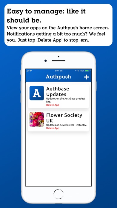 Authpush screenshot 2