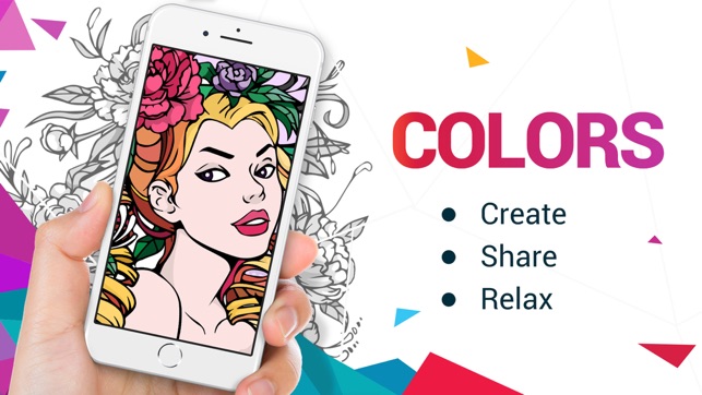 Adult Coloring Book | COLORS